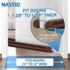 MAXTID Brown Large Door Draft Stopper 30 Inch - Image 6