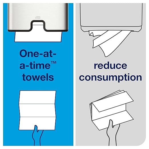 Tork Multifold Hand Towel White H2, 100% Recycled Fibers, 16 x 250 Towels - Image 4