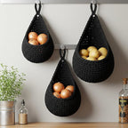 Honeydak Boho Decor Hanging Wall Baskets - Image 2