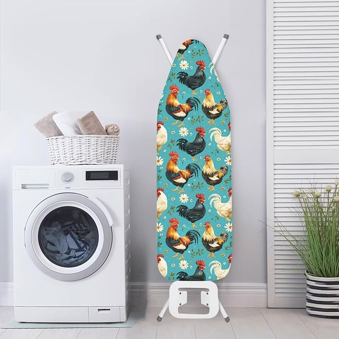 Rooster Ironing Board Covers Fits Standard Sizes Ironing Board Protector - Image 3