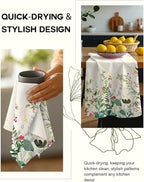 Flour Sack Kitchen Towels Set of 2-18x26 Cotton Dish Towels - Image 4