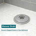 3 Pack Bathroom Sink Drain Strainer, Hair Catcher Shower Drain, Shower Drain - Image 4