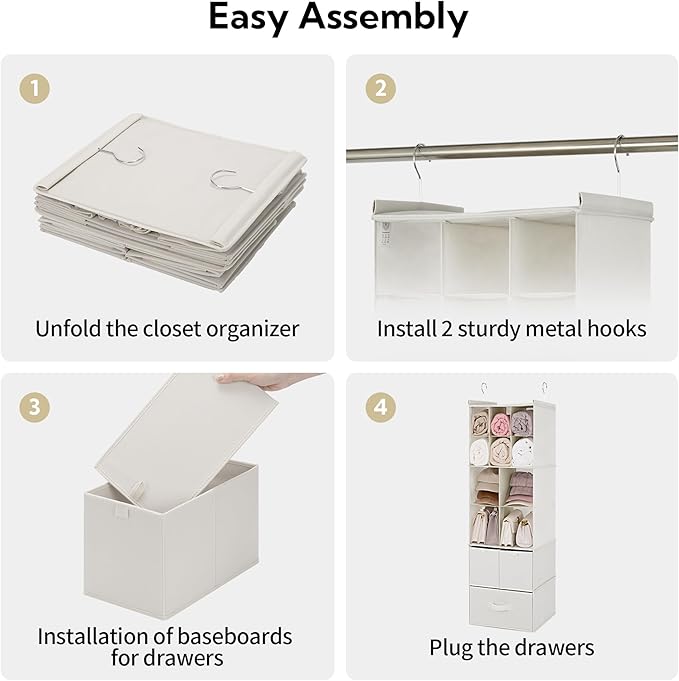 GRANNY SAYS Hanging Closet Organizer - Image 8