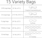 SpaceAid Vacuum Storage Bags, Space Saver Sealer Compression Bags - Image 5