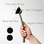 Earth & Mango Magnetic Dish Brush – Dish Scrubber - Image 3