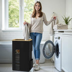 Laundry Basket Clothes Hamper - Image 6