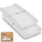 2-Pack Baby Changing Pad Cover for Girl, Boy by KeaBabies