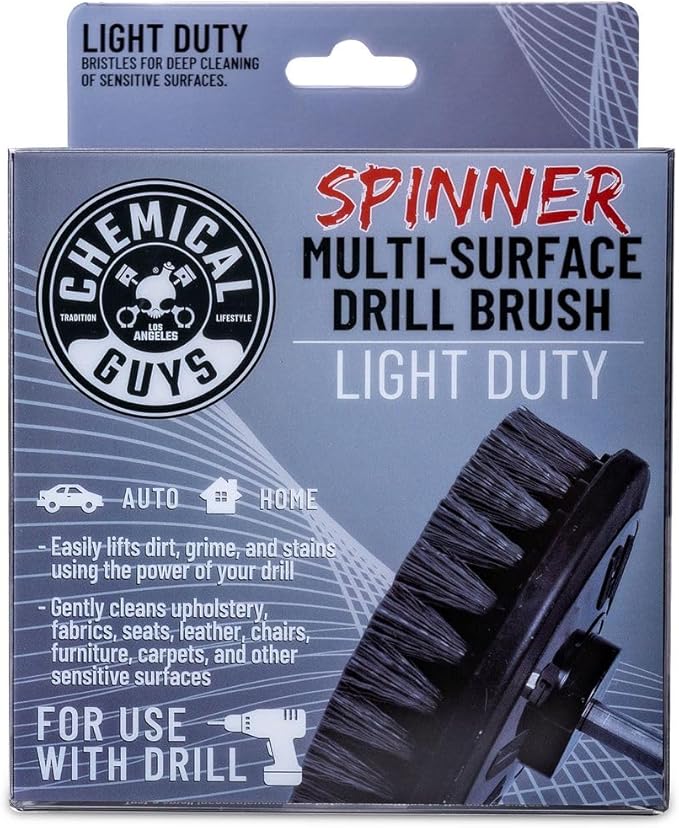 Chemical Guys ACC506 Light Duty Spinner Multi-Surface Drill Brush Attachment - Image 3