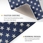Patriotic July of 4th Blue Star Dish Drying Mat - Image 3