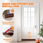 Holikme Door Draft Stopper Under Door Draft Blocker Insulator Doors Sweep - Image 6