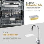 6" x 4" Heavy-Duty Aluminum Foil Pans - Image 6