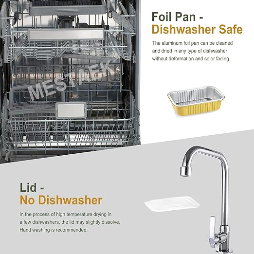 6" x 4" Heavy-Duty Aluminum Foil Pans - Image 6