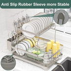 LIYI Dish Drying Rack, Large Dish Rack - Image 8