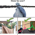 Tri-Braided Cord Clothes Line, Clothes Drying Rope Portable Travel Clothesline - Image 3