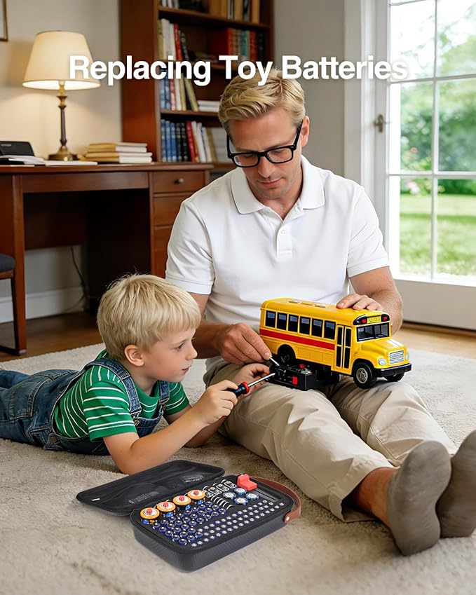 Luxtude Battery Organizer Storage Case - Image 6