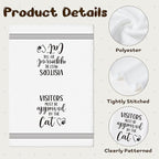 GROBRO7 Cute Cat Hand Towel - Image 3