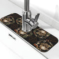 Wiccan Wicca Skull Mushroom Mushrooms Witchcraft Kitchen Sink Splash Guard by Unknown