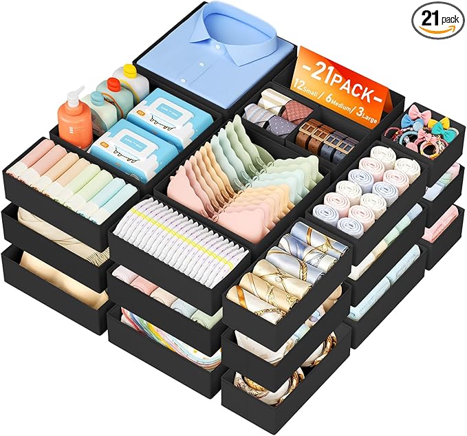 DIMJ Drawer Organizer Clothes Storage by DiMJ