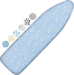 Ironing Board Cover and Pad, 15x54 Standard Size Thick Iron Padding, Scorch & by Dalykate