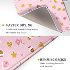 Christmas Pink Dish Drying Mat 18 x 24 Inch - Image 3