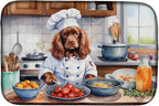 Caroline's Treasures DAC6331DDM Sussex Spaniel The Chef Dish Drying Mat by CarolinesTreasures