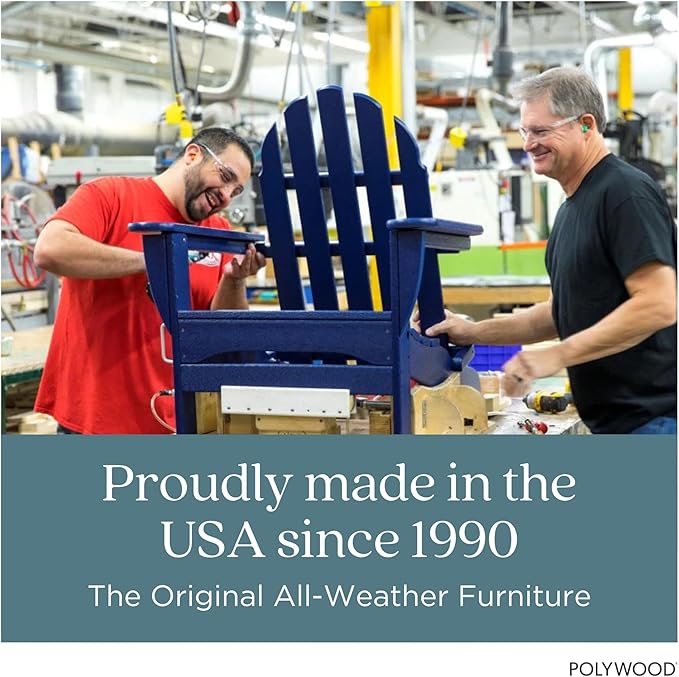 POLYWOOD® Presidential Rocking Chair in Sunset Red - Image 8