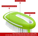 Carpet and Upholstery Cleaning Brush, Stiff Bristle Detailing Scrubber - Image 4