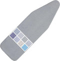 Ironing Board Cover and Pad Standard Size 15 x 54, 3 Pairs of Hook and Loop by LCLW