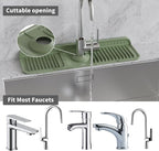 WAFT YEARN 17X5 Inch Silicone Durable Faucet Mat Kitchen Sink Splash Guard - Image 4