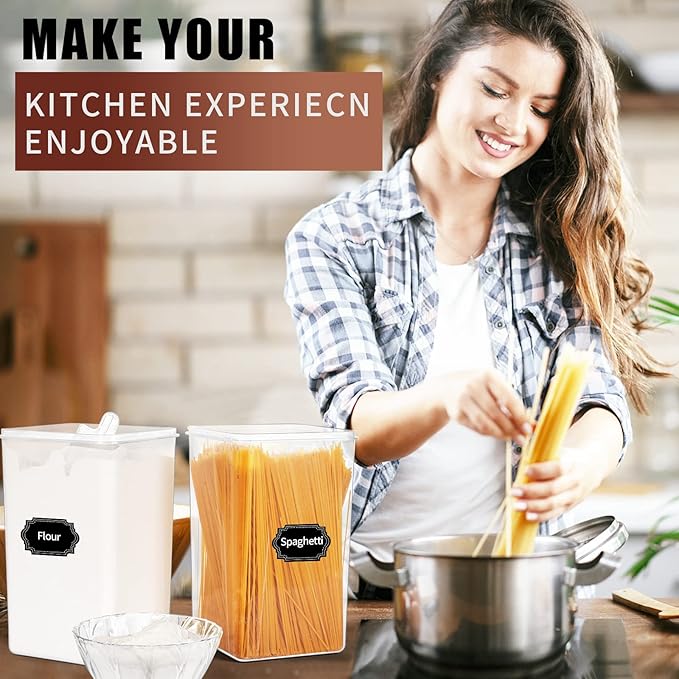 Skroam Large Airtight Food Storage Containers - Image 6