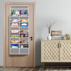 Univivi 5-Shelf Fabric Door Organizer Over Door Hanging Organizer - Image 6