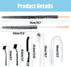 Washing Machine Cleaning Brush, Dryer Vent Cleaner Kit, Crevice Brush - Image 6