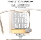 Pavilion Gift Company 72194 Bless This Mess Door Stopper, 5 x 6 - Image 2