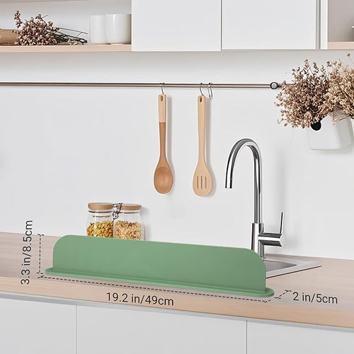 19.29 inch Silicone Sink Splash Guard, Splash Guard - Image 2