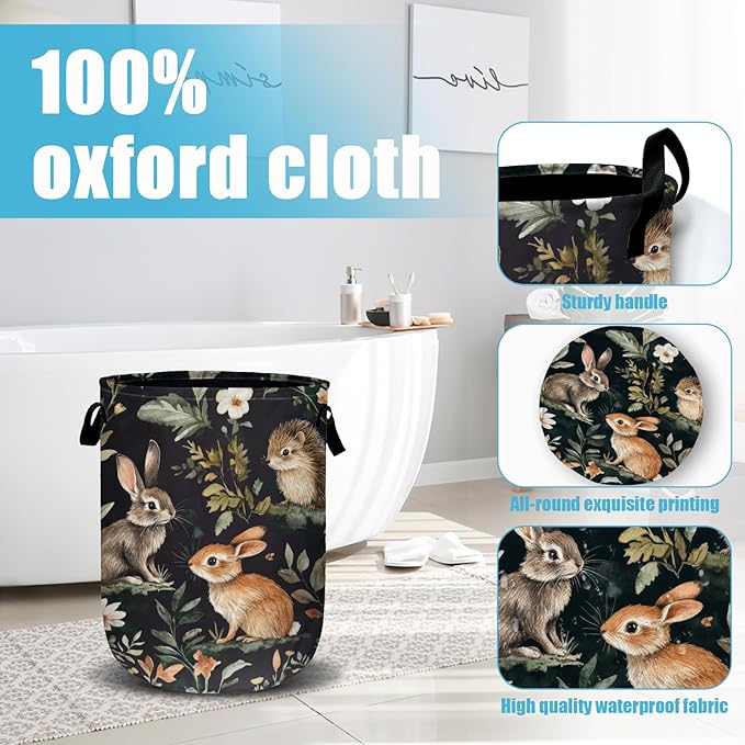 Cute Animal Laundry Basket, Laundry Hamper Collapsible Oxford Cloth - Image 4