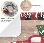 Christmas Dish Drying Mat 18 x 24 Inch - Image 2