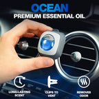Air Jungles Ocean Scent Car Scent Car Air Freshener Vent Clip, Natural - Image 2
