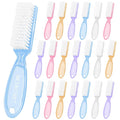 NICEMOVIC 20 Pcs Nail Brush for Cleaning Fingernails, Handle Grip Nail Scrubber by NICEMOVIC