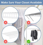 SLEEPING LAMB Hanging Closet Cover - Image 2