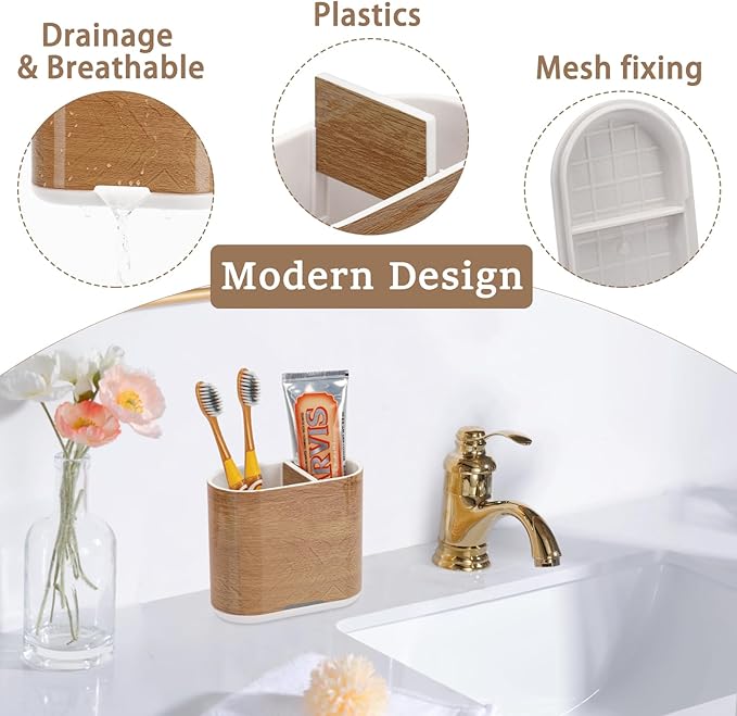Toothbrush and Toothpaste Holder - Image 2