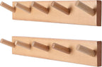 evory 2 Pack Coat Rack Wall Mount, 17 Inch Coat Hooks by Evory