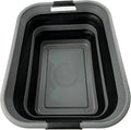SAMMART 42L Collapsible Plastic Laundry Basket by SAMMART
