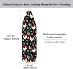 Chicken Floral Ironing Board Cover and Pad Full Size Ironing Mat - Image 6