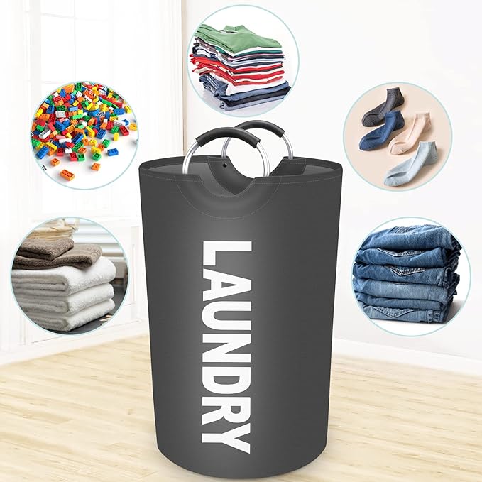 StorageRight 115L Large Laundry Basket, Laundry Hamper, Dirty Clothes Hamper - Image 5