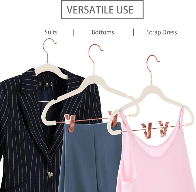 MIZGI Premium Velvet Pants Hangers - Image 4
