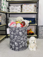 QUEENLALA Large Storage Basket, Laundry Hamper/Bathroom/Home Decor/Collapsible - Image 7
