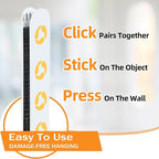 XL Picture Hanging Strips Heavy Duty, 40 Strips Damage Free Removal Picture - Image 5