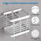 Luxspire Toothbrush Holders for Bathroom, Stainless Steel Electric Toothbrush - Image 5