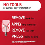 Command Small Clear Wire Toggle Hooks, 10 Wall Hook and 12 Strips, Damage-Free - Image 8