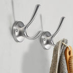 TUNNY 3 Pack Round Coat Towel Hooks - Image 5
